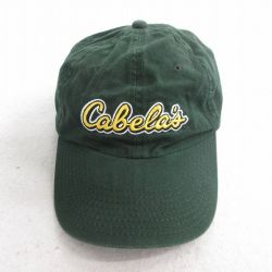 【50%OFF】中古 キャップ カベラス 刺繍 緑 グリーン 25jul28