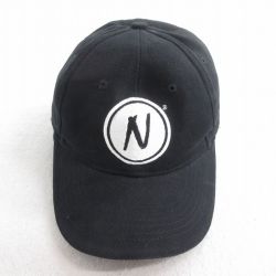 中古 キャップ N 刺繍 黒 ブラック 25jul28