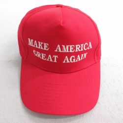 【20%OFF】中古 キャップ 90年代 90s MAKE AMERICAN 赤 レッド 25jul28
