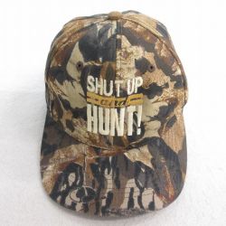 【50%OFF】中古 キャップ HUNT 茶他 ブラウン 迷彩 25jul28