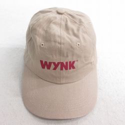 中古 キャップ WYNK コットン 濃ベージュ カーキ 25jul28