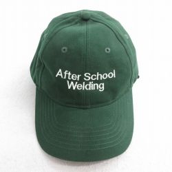 中古 キャップ After School 刺繍 コットン 緑 グリーン 25jul28