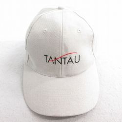 【20%OFF】中古 キャップ TANTAU 刺繍 ベージュ カーキ 25jul28