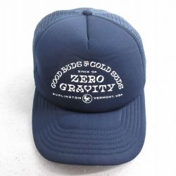 中古 メッシュ キャップ 00年代 00s ZERO GRAVITY 紺 ネイビー 25jul31