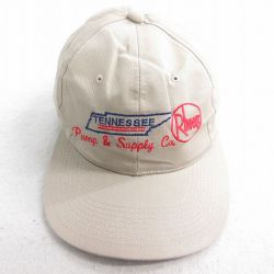 中古 キャップ テネシー Rheem 刺繍 ベージュ カーキ 25jul31