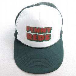 中古 OTTO メッシュ キャップ PENNY REDS ツートンカラー 緑他 グリーン 25jul31