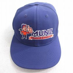 【20%OFF】中古 キャップ MUNZ 紫 パープル 25aug01