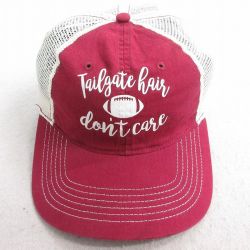中古 メッシュ キャップ フットボール ツートンカラー エンジ他 25aug01