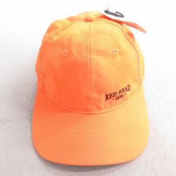 【50%OFF】中古 キャップ レッドヘッド 刺繍 デッドストック オレンジ 25aug02