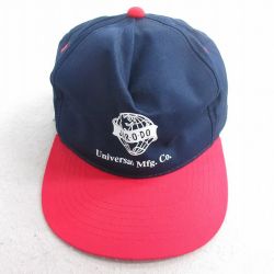 【50%OFF】中古 キャップ 90年代 90s JAR ツートンカラー コットン 紺他 ネイビー 25aug02