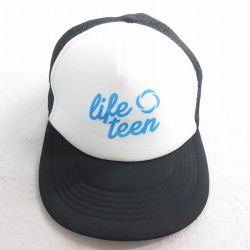 中古 メッシュ キャップ life teen 黒他 ブラック 25aug02
