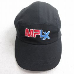中古 キャップ MPLX 刺繍 黒 ブラック 25aug04