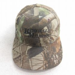 中古 キャップ 90年代 90s KIMBALL 刺繍 リアルツリー USA製 茶他 ブラウン 迷彩 【spe】 25aug04