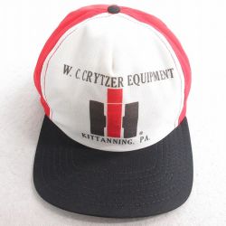 中古 キャップ 90年代 90s WCCRYTZER マルチカラー 赤他 レッド 25aug04