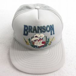 中古 メッシュ キャップ BRANSON グレー 25aug04