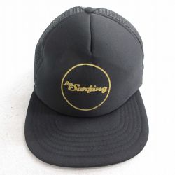 中古 メッシュ キャップ Surfing 黒 ブラック 25aug04