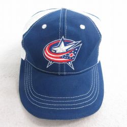 中古 メッシュ キャップ コロンバスブルージャケッツ 紺他 ネイビー 25aug04