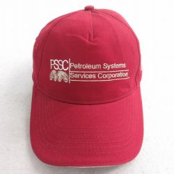 【20%OFF】中古 キャップ PSSC 星条旗 刺繍 エンジ 25aug05