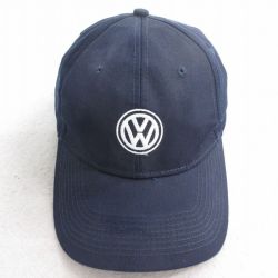 中古 キャップ フォルクスワーゲン 刺繍 紺 ネイビー 25aug05