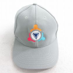 中古 キャップ 刺繍 グレー 25aug07