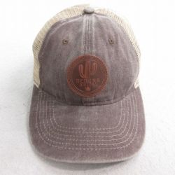 中古 メッシュ キャップ SEDONA ツートンカラー こげ茶他 ブラウン 25aug07