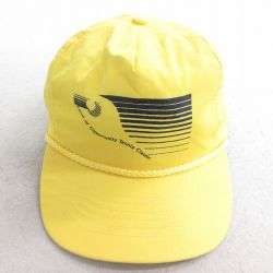 中古 OTTO キャップ 90年代 90s テニス 黄 イエロー 25aug08