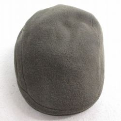 【20%OFF】中古 カンゴール KANGOL ハンチング ウール 濃緑 グリーン 25aug12