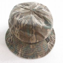 中古 ハンティング バケット ハット 90年代 90s 耳当て付き シンサレート ゴアテックス 茶他 ブラウン 迷彩 【spe】 25sep27