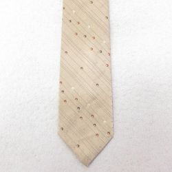 中古 ネクタイ 80年代 80s ベージュ カーキ 24oct30