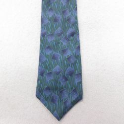 【20%OFF】中古 ネクタイ 90年代 90s シルク USA製 緑 グリーン 24oct31