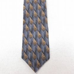 【50%OFF】中古 HAGGAR ネクタイ 00年代 00s シルク USA製 グレー 24oct31