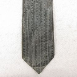 中古 バンヒューセン ビンテージ ネクタイ 70年代 70s レーヨン グレー 25feb13