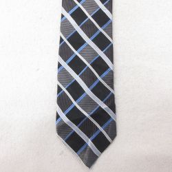 中古 ネクタイ シルク 黒他 ブラック 25jun30