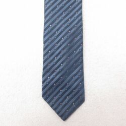 中古 ネクタイ 90年代 90s USA製 紺 ネイビー 25jul01