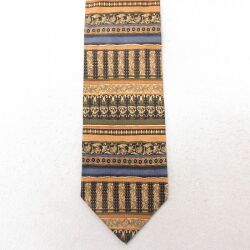 【20%OFF】中古 ネクタイ シルク 茶他 ブラウン 25jul01