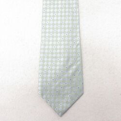 中古 カルバンクライン Calvin Klein ネクタイ シルク 薄緑 グリーン 25jul01