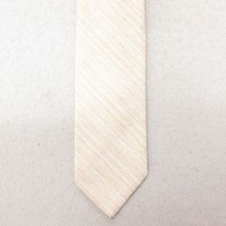 中古 ネクタイ 80年代 80s 薄ベージュ カーキ 25jul15