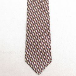 中古 ネクタイ 90年代 90s シルク USA製 エンジ 25jul23