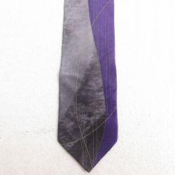 中古 ピューリタン ネクタイ 00年代 00s シルク USA製 グレー他 25jul23