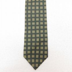 中古 ノーティカ NAUTICA ブランド ネクタイ 90年代 90s シルク USA製 緑 グリーン 25jul26