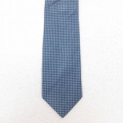 中古 ランズエンド ネクタイ 00年代 00s シルク 紺 ネイビー 25aug02