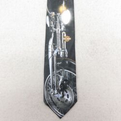 中古 ラルフマーリン ハーレーダビッドソン ネクタイ 90年代 90s バイク USA製 黒【spe】 26feb26
