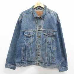 リーバイス70507 90s ジージャン ネイビー XL | 古着