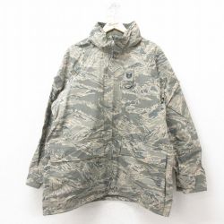 古着通販 XL☆古着 長袖 ミリタリー ナイロン ゴアテックス ジャケット