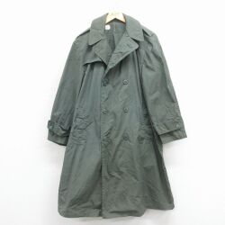 【20%OFF】70s ミリタリーレインコート グリーン L | 古着