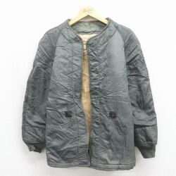 L★古着 長袖 ビンテージ ミリタリー ライナー ジャケット メンズ 50年代 50s USAF ラグラン USA製 カーキ【spe】 26may23
