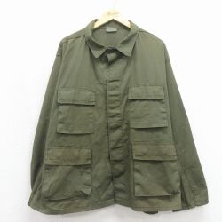 ロスコ 90s ミリタリージャケット カーキ XL | 古着
