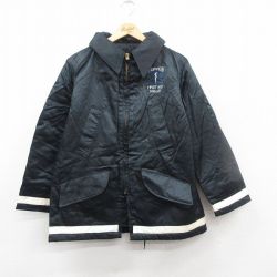 L★古着 長袖 ジャケット メンズ 90年代 90s FAIRVIEW USA製 黒 ブラック 内側キルティング 24dec10 中古 アウター
