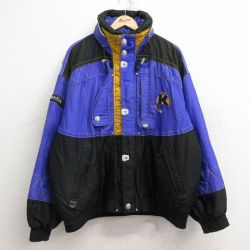 XL★古着 長袖 ジャケット メンズ Kaelin 大きいサイズ 紫他 パープル 【spe】 24dec10 中古 アウター