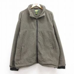 XL★古着 カベラス 長袖 フリース ジャケット メンズ 00年代 00s 大きいサイズ 濃緑 グリーン 【spe】 24dec12 中古 アウター